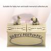 Baby Keepsake Box European   Rust Resistance Beautiful Appearance Tooth Fairy Gifts for Little Children