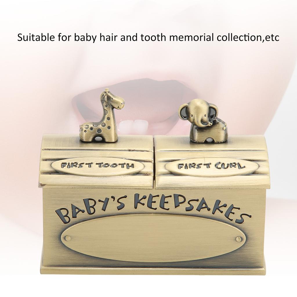 Baby Keepsake Box European   Rust Resistance Beautiful Appearance Tooth Fairy Gifts for Little Children
