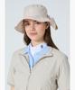 Meonsingweeo Women'S Two-Way Ribbon Bucket Hat Beige Mr122Lcp21