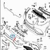 Front Bumper Center Trim Matte for Mercedes-Benz GLE350 W292