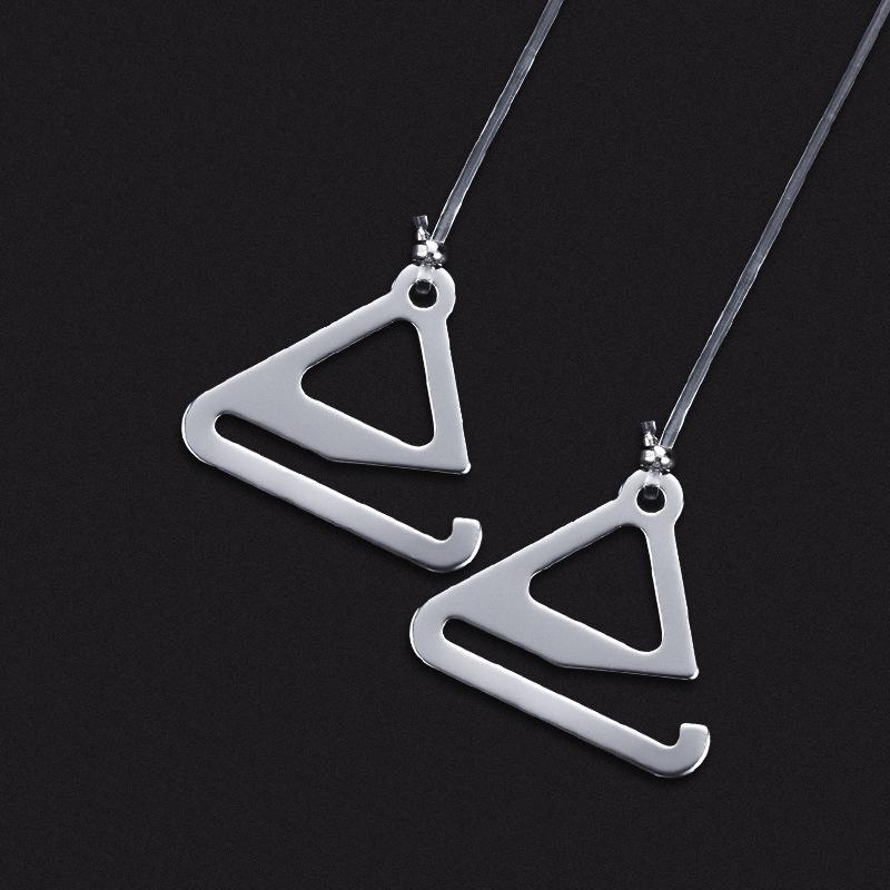 1 Paar Damen Transparente BH-Träger Silikon BH-Zubehör Schulterträger Verstellbar Transparent Haken Unsichtbare Träger