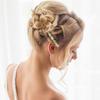Copricapo a forcina per capelli con stampa a molla da donna
