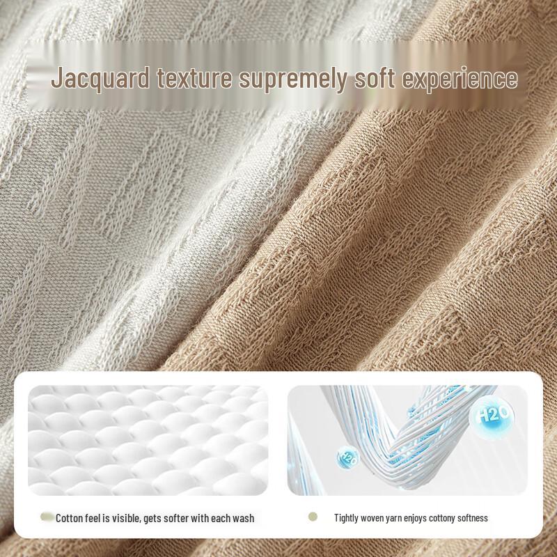 MIIOW Men's Antibacterial Pure Cotton Boxer Briefs