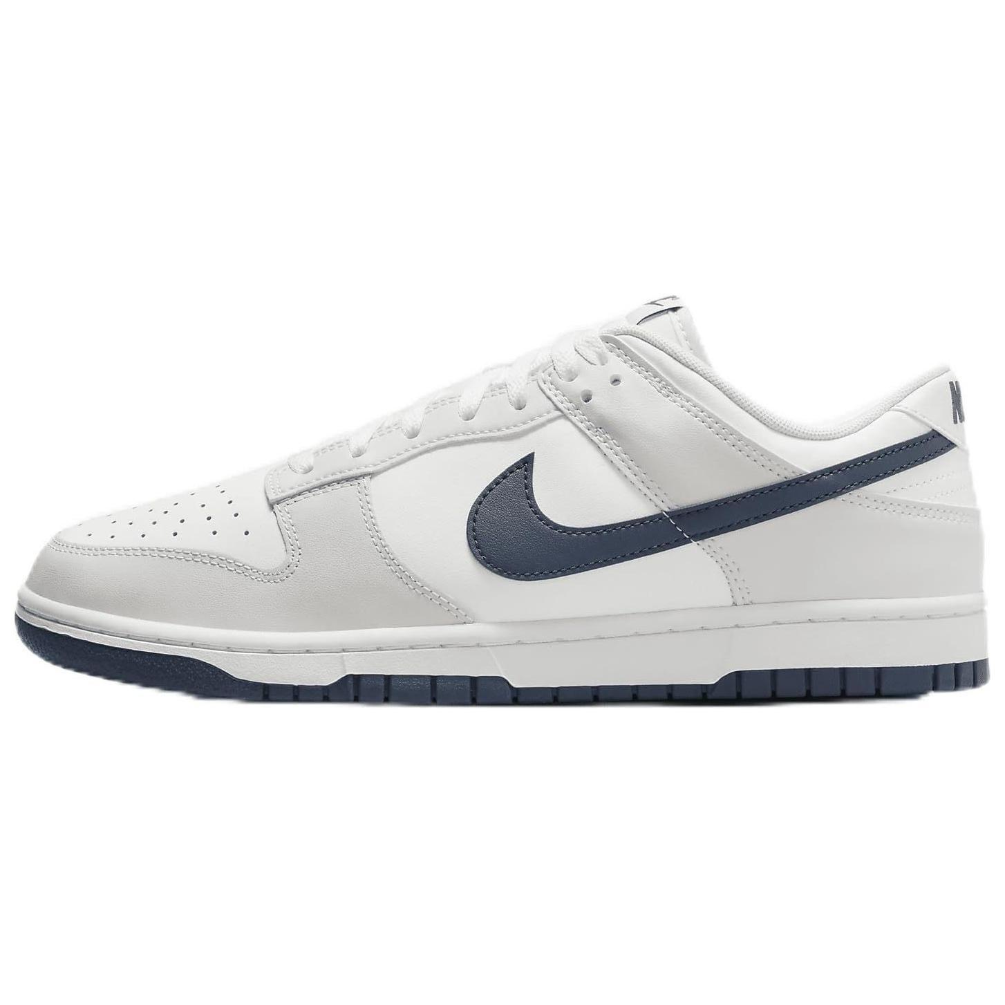 Nike Dunk Low White Midnight Navy Men s DV0831-111 EU 42.5
