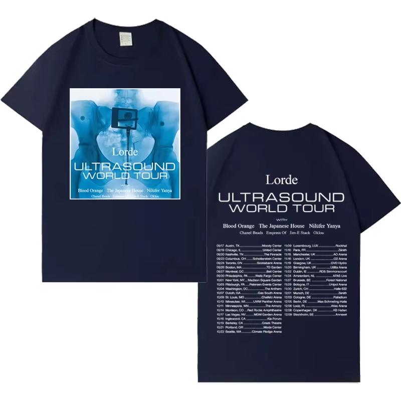 Singer Lorde Virgin Album NEW Graphics Mens Womens Gothic Tshirts Cotton Fashion High Quality Cozy Casual Short Sleeve Top