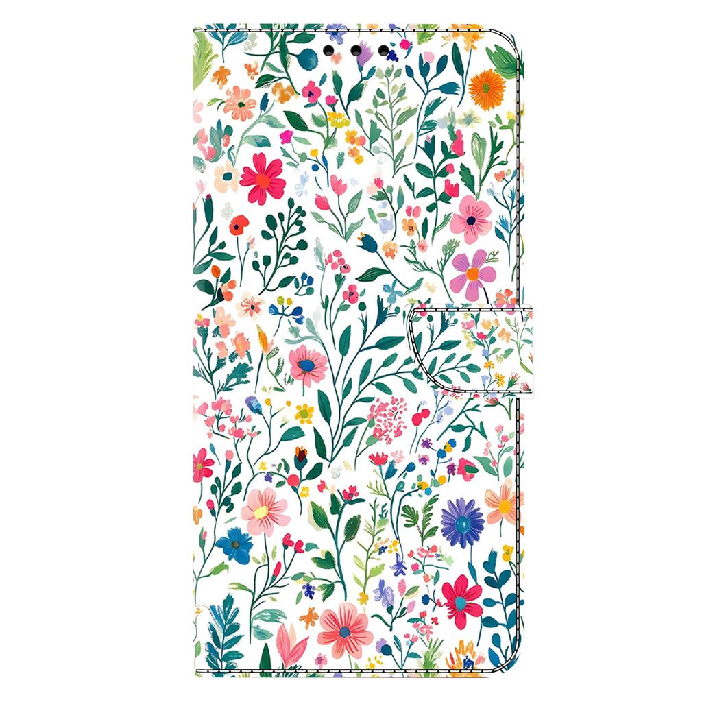 For Samsung Galaxy S25 Edge Case Wallet Stand Pattern Printing PU Leather Flip Phone Cover