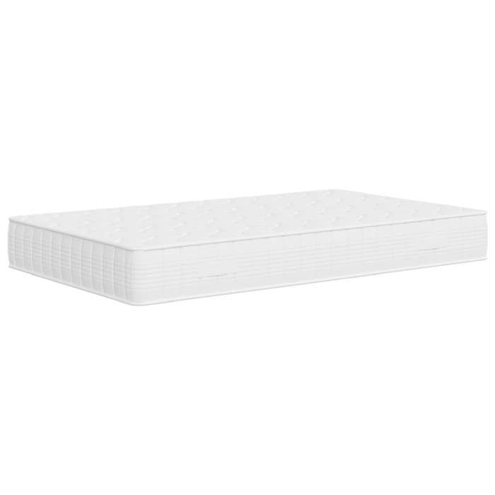VidaXL Matelas à ressorts ensachés dureté moyenne 120x200 cm 372829