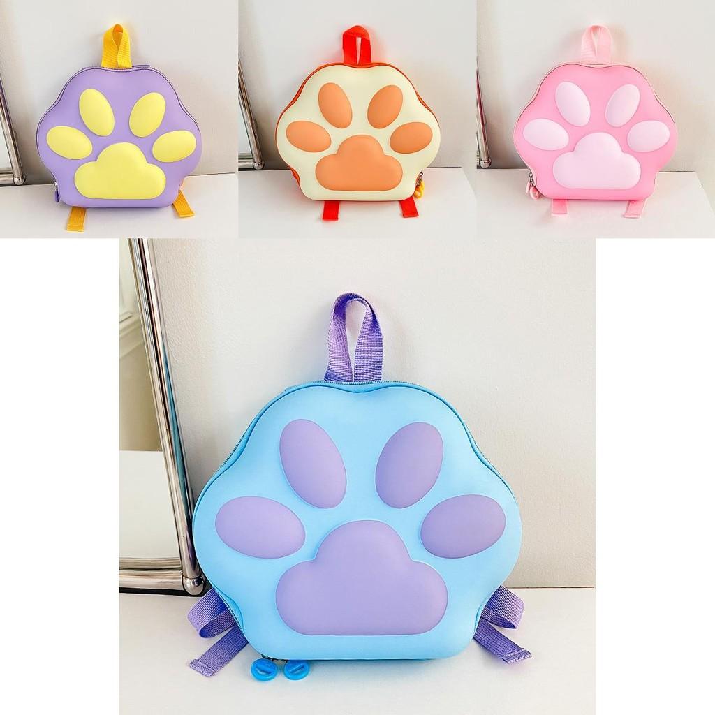 Cute Animal Pattern Kids Backpack With Breathable Design For Preschool And Kindergarten Use
