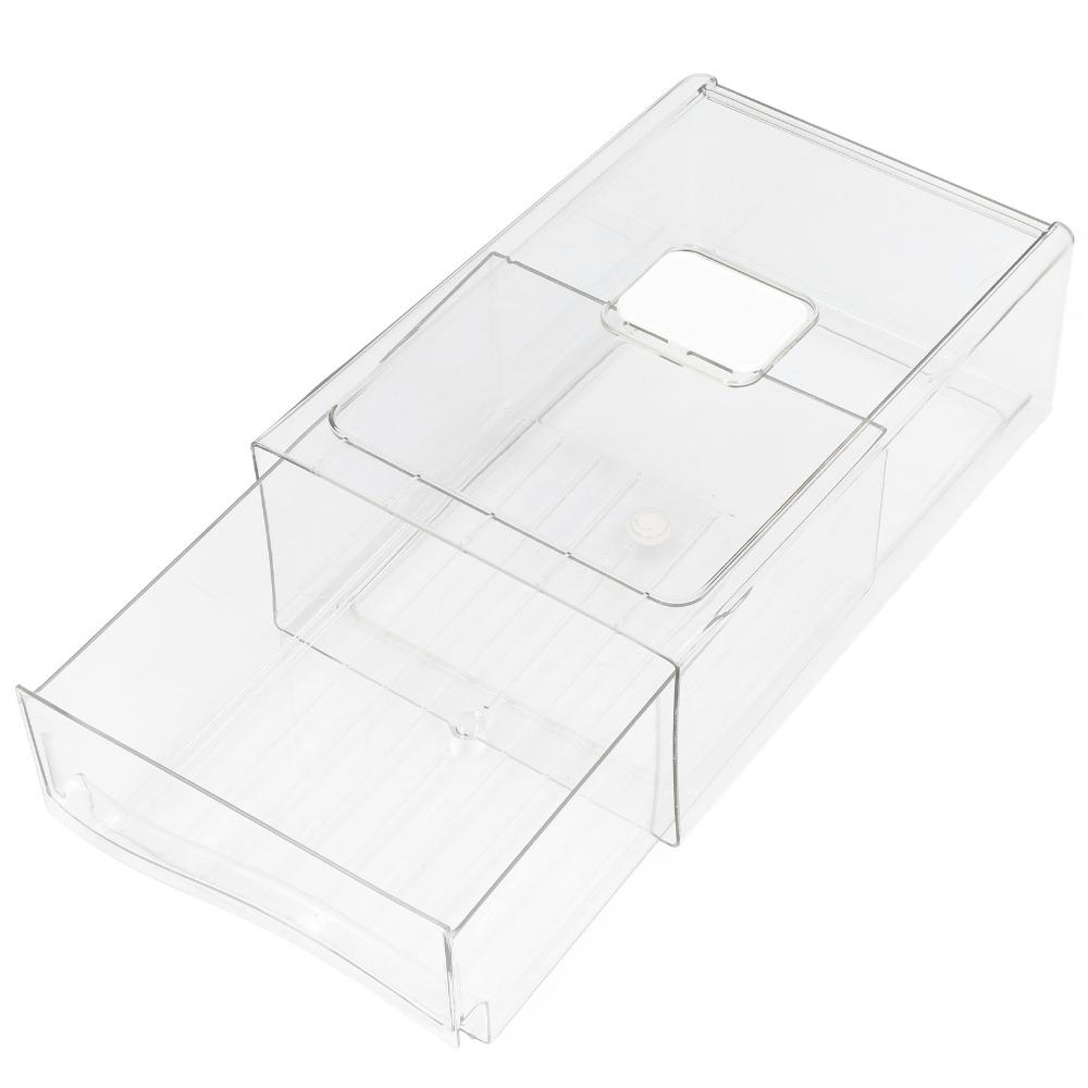 PET Pantry Organizer Bin S/L Produce Storage Container Refrigerator Storage Bin  Pantry Use