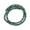 Natural Chalcedony Stone Beads Deep Green Round Loose Spacer Bead For Jewelry Making DIY Bracelet Necklace Supplie 4/6/8/10/12mm