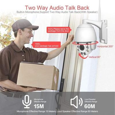 Rotating Surveillance Camera SIM Card 3G and 4G Zoom X5 IR