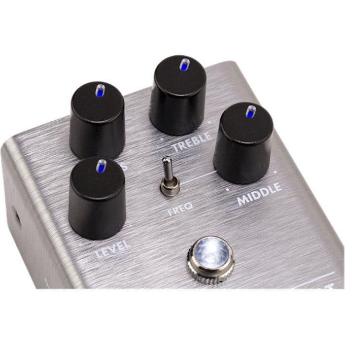 Pédale d'effet - Fender - Engager Boost - Boost 20 dB - Égaliseur 3 bandes - True Bypass