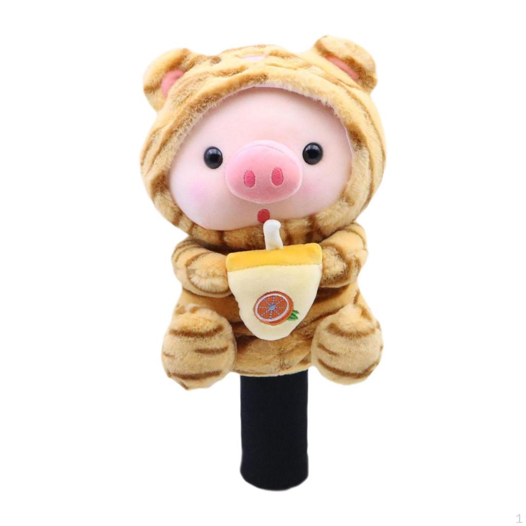 Golf Wood Headcover Animal Shaped Plush Transport Protection Protective Sleeve Cartoon Funny