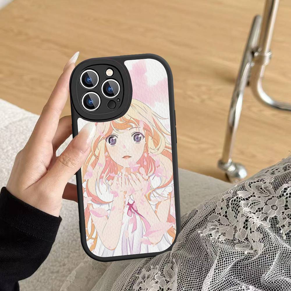 

Your Lie In April For IPhone 16 15 14 13 12 11 Pro Max Plus Leather Phone Cover iPhone 15pro max