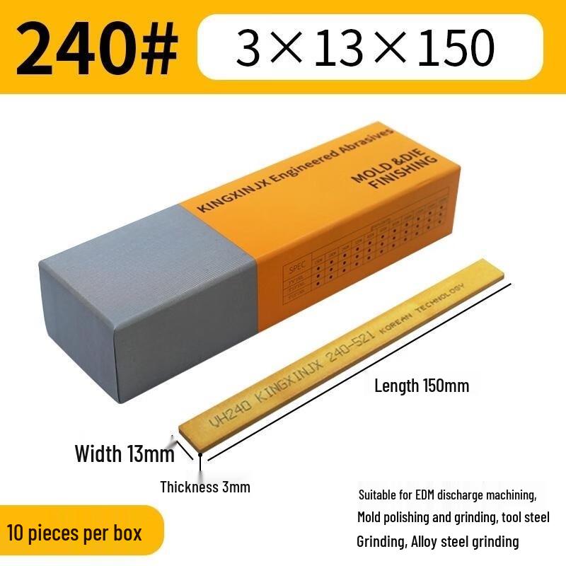 Precision Mold Polishing Oilstone Bar 3x13x150mm