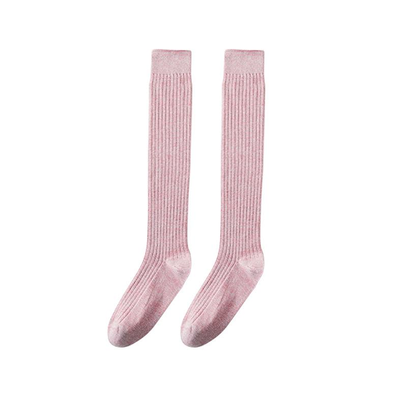

Winter and Autumn Unlined Seamless Head Shiny Silk Calf-length Stockings for Women, Simple and Trendy, Pile-up Stockings, JK Long Stockings 1 pair