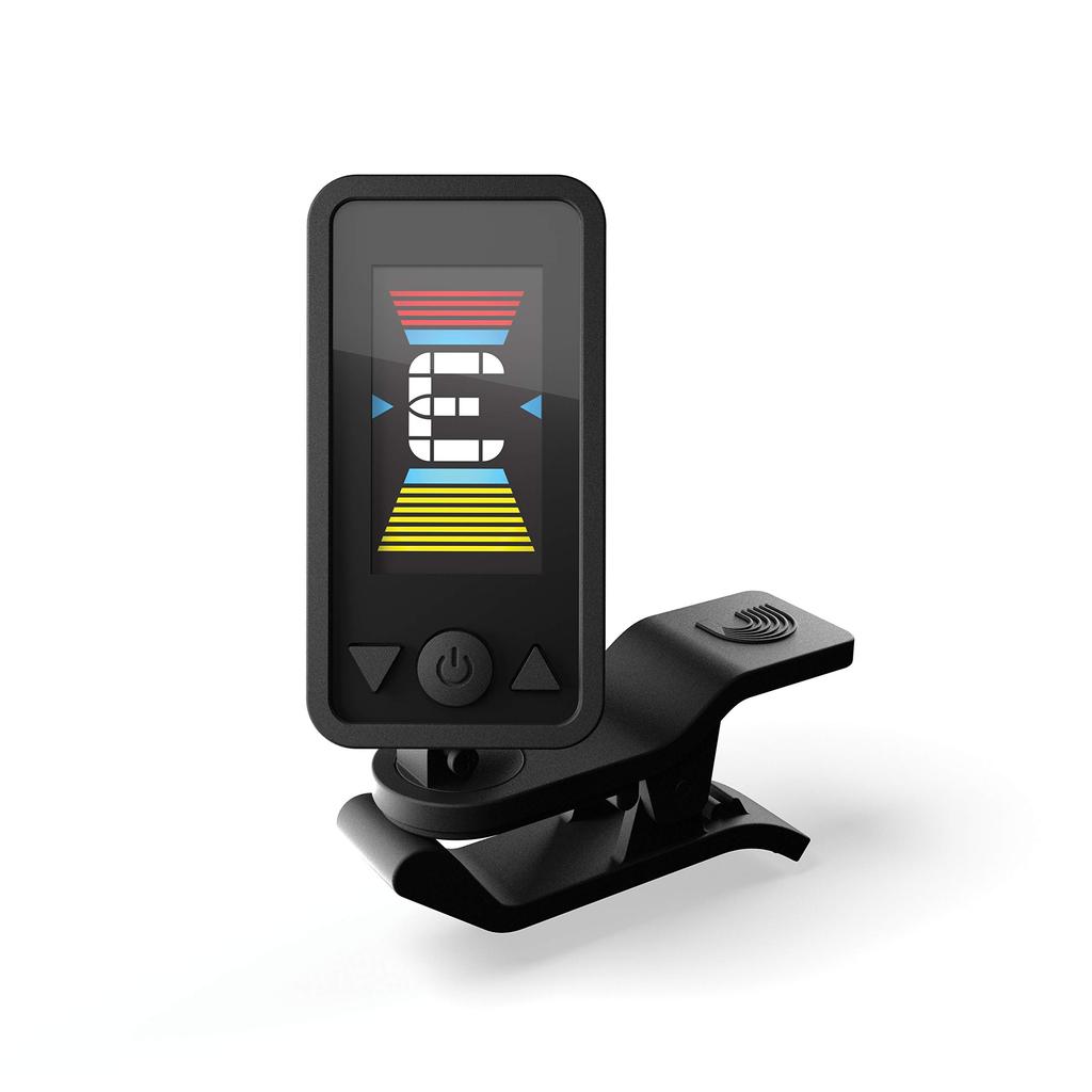 Eclipse Tuner Chromatic Clip Tuner with Full Color Black D'Addario Display, PW-CT-17BK