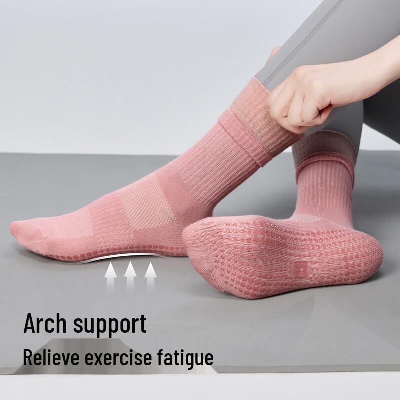 Mittellange Patchwork Sports-Yogasocken