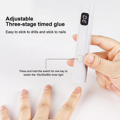 Taşınabilir Tırnak Kurutucu Lamba Led Tırnak Işığı Standlı Tüm Jel Ojeleri Kurutmak İçin USB Şarj Edilebilir Hızlı Kuruyan Manikür Tırnak Sanatı Aletleri