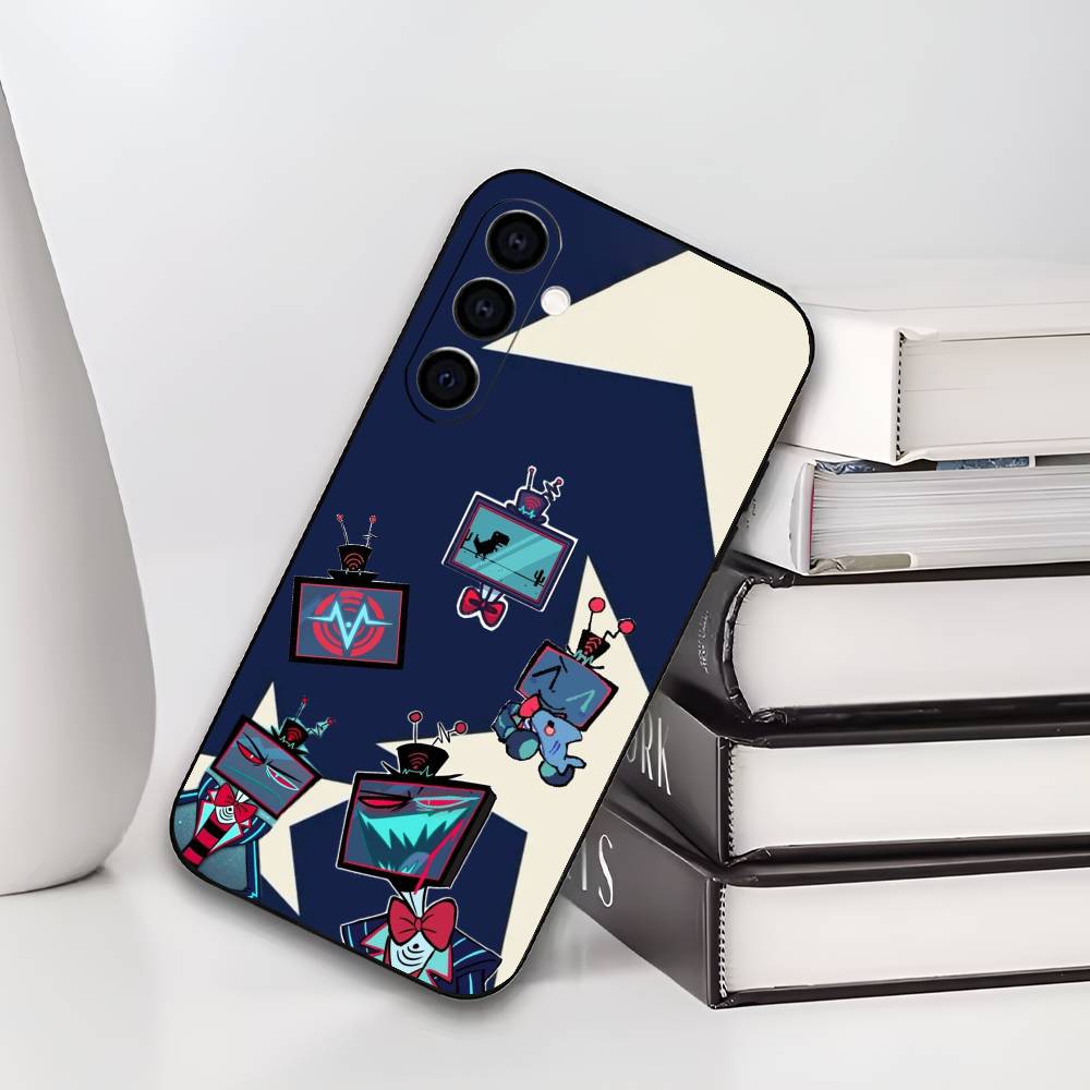 Vox H-Hazbin H-Hotel Phone Case Silicone Soft For Samsung Galaxy A73,A72,A71,A70,A53,A52,A51 Samsung a73 5g