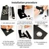 100 Seturi Sac de Pantofi Artizanat din Piele DIY Kit de Scule pentru Capse Instrument de Aplicare Capse