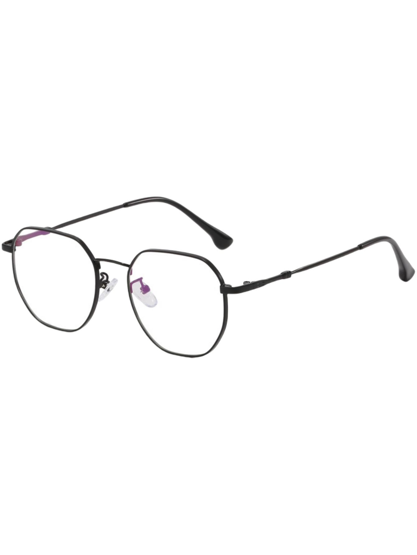 

New plain flat mirror for men and women with the same face fashion glasses frame. чёрный