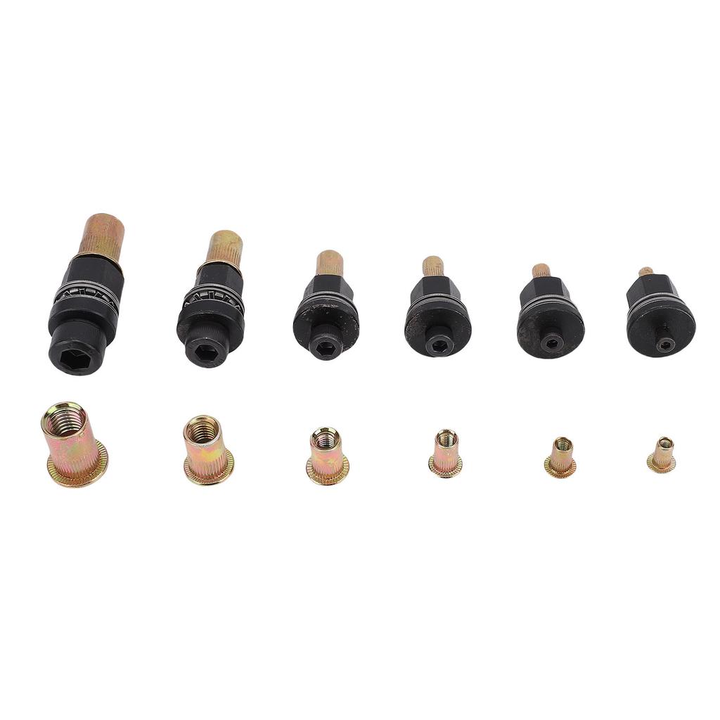 Manuelles Elektrisches Nietwerkzeug-Set M10 M8 M6 M5 M4 M3 Nietwerkzeug-Adapter und Muttern für Möbel Industriellen Einsatz