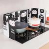 Foldable Gas Stove Oil Baffle Anti Splatter Heat-resistant Gas Stove Insulation Board Kitchen Cooking Oil Baffle