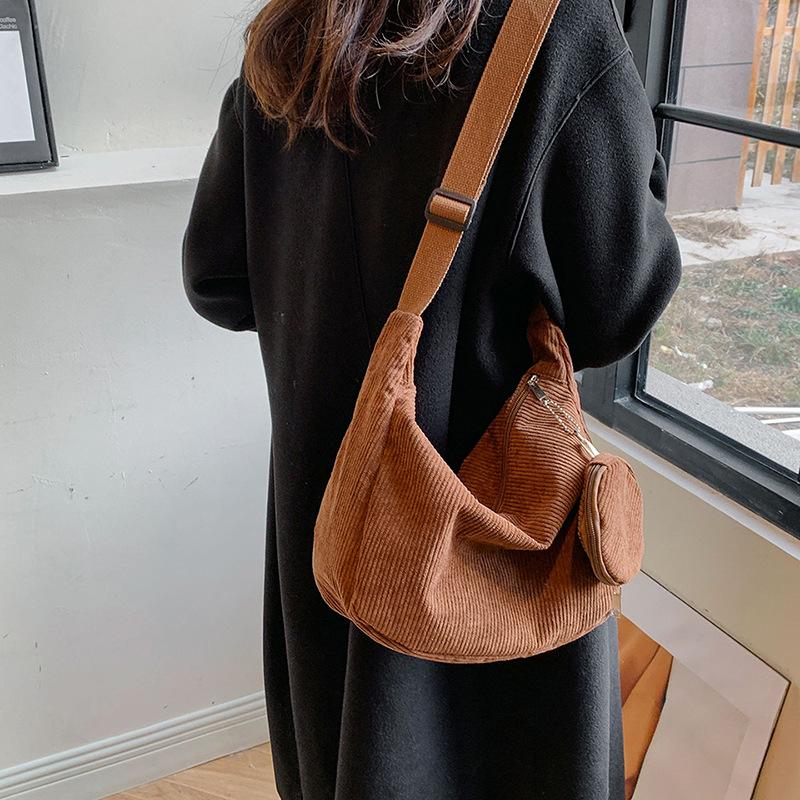 

Модная и трендовая двухсекционная сумка кроссбоди для пельменей