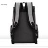 Men's Casual Color-Block Laptop Backpack