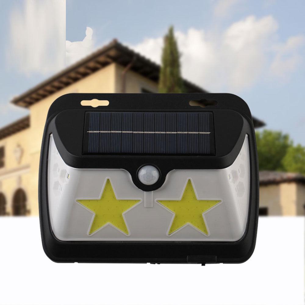 

Светодиодный настенный светильник с датчиком движения PIR на солнечной энергии для использования вне помещений водонепроницаемый энергосберегающий