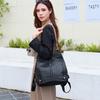 New versatile commuter tote bag street punk saddle bag women's high-end simple rivet messenger bag
