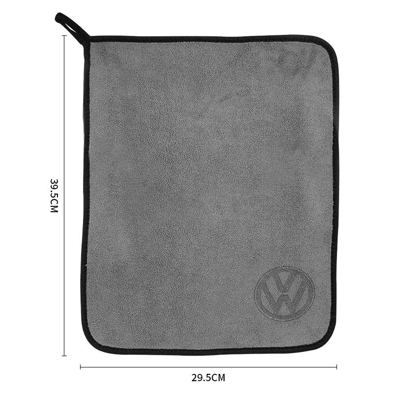 For VOLKSWAGEN VW Car Wash Microfiber Towel Auto Cleaning Drying Rag Cloth For Volkswagen VW Golf 5 6 Polo Passat Tiguan Touran
