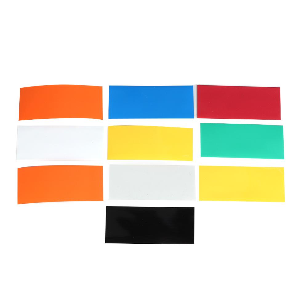 280pcs PVC Heat Shrink Tubing Battery Wrap Kit For 18650 Battery with Storage Box