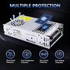 12V 600W Adjustable DC Power Supply 0-12V with LED Display for LED, Car Stereo, Electronics