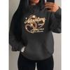 Adventure Dream Attractive Freedom Love Print Women Hoody Harajuku Loose Sportswears Fashion Hoodies Autumn Clothes