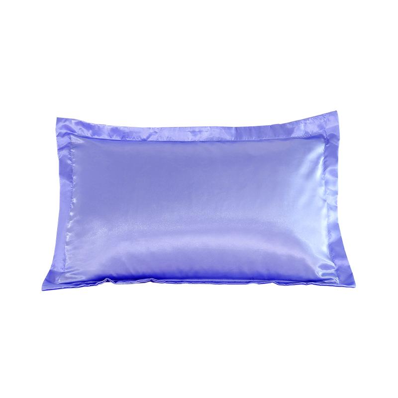 

1 шт. Постельное белье Дышащий чехол для подушки Удобная полиэфирная ткань Стирающаяся наволочка Прохладный ледяной шелк Домашний Летний 1PCS