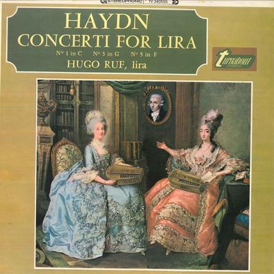 LP Record HUGO RUF(LIRA) - Haydn/Lira Cincerti TV34055S TURNABOUT 1966 UK Classical Used