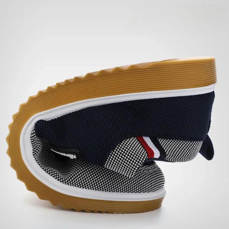 Fashion Men Canvas Shoes Soft Soled Driving Lace Up Working Flats Classic Male Vulcanized Shoes Big Size 47 Zapatos Hombres
