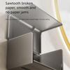 Waterproof Roll Paper Storage Rack Punch-Free Paper Towel Holder  Bathroom Accessories