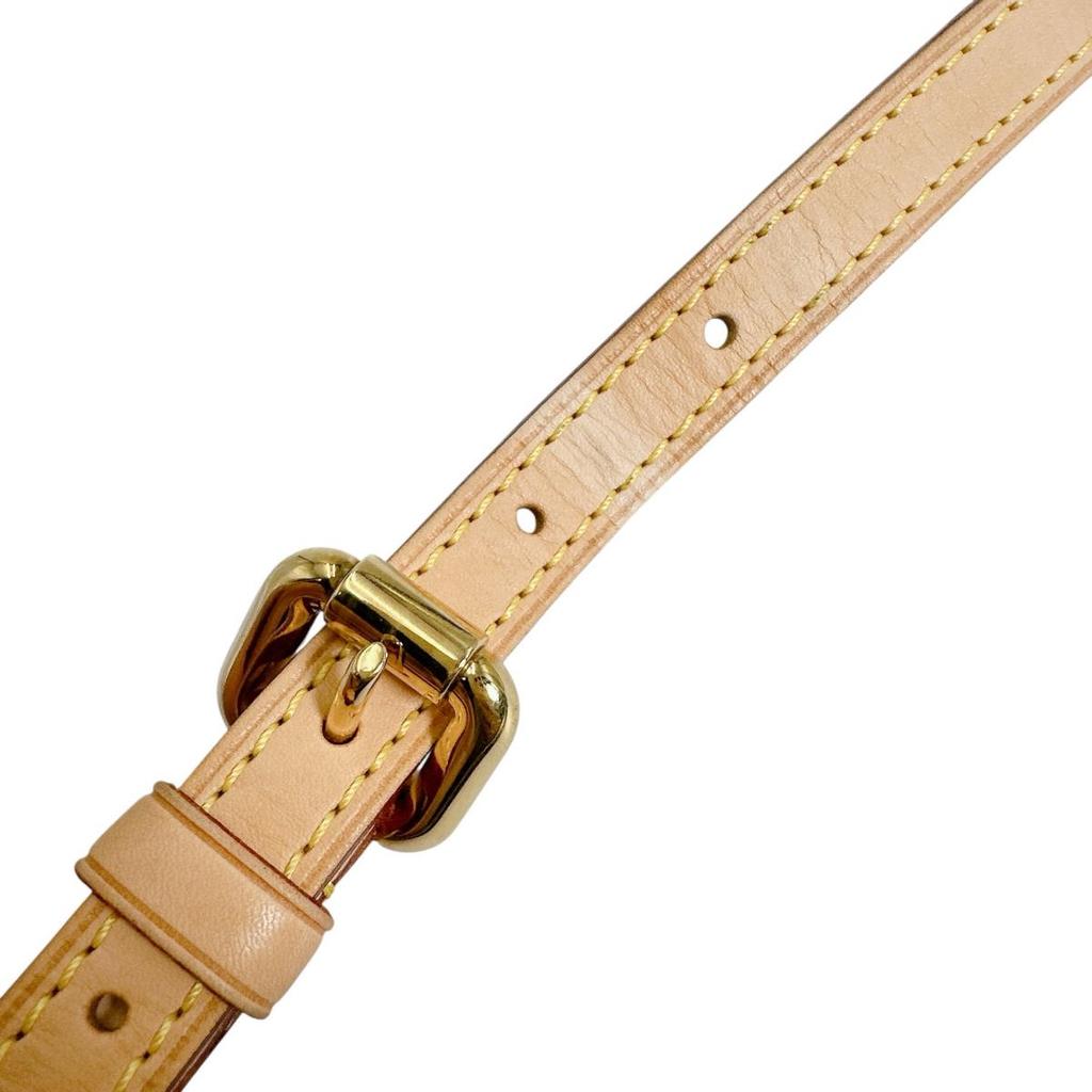 Louis Vuitton Variable Bag Accessories Shoulder Strap Nume Leather Beige J52312 Used