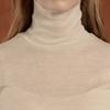 Bcbg Turtleneck Wool Sleeve Jersey B5w9x440