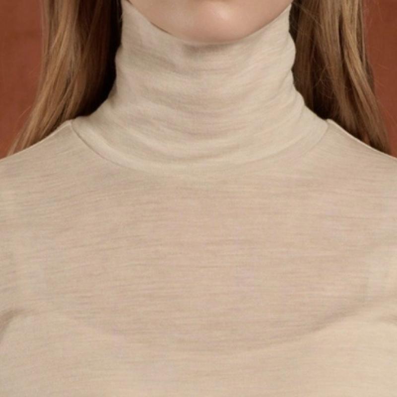Bcbg Turtleneck Wool Sleeve Jersey B5w9x440