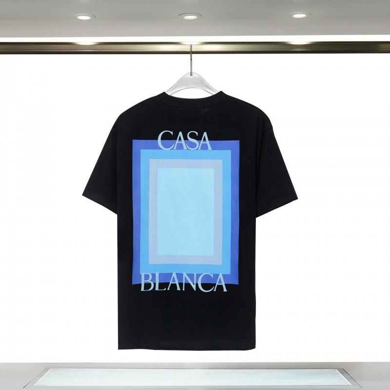 Unisex Cotton T-Shirt With Digital Print Letter Loose Fit Casual Wear