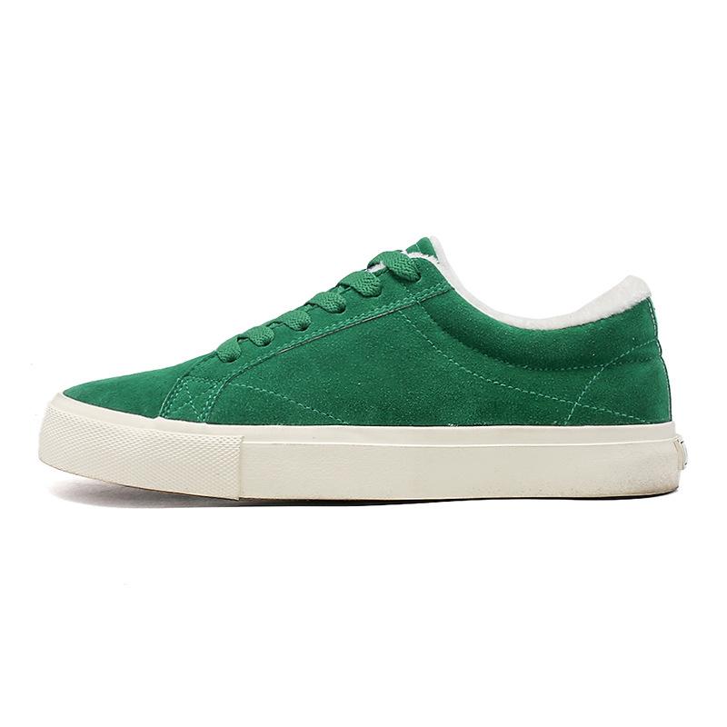 New Winter Velvet Thermal Board Shoes Couple Canvas Shoes Men's Cotton Shoes Trendy Casual Shoes Men's Skateboard Shoes
