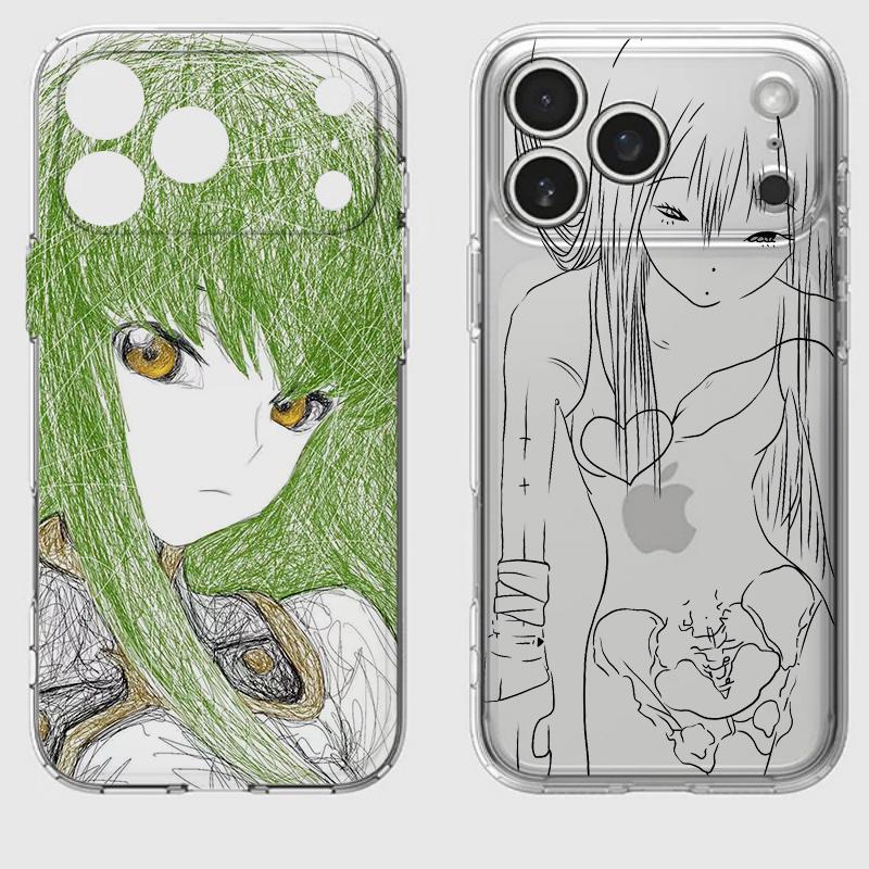 Gothic Comic Code Geass Case For OPPO Reno 14 13 12 11 10 Pro Plus 14F 13F 11F 12F 7 A78 A79 A98 A38 A58 A60 A3 Pro A2 A6X A5X