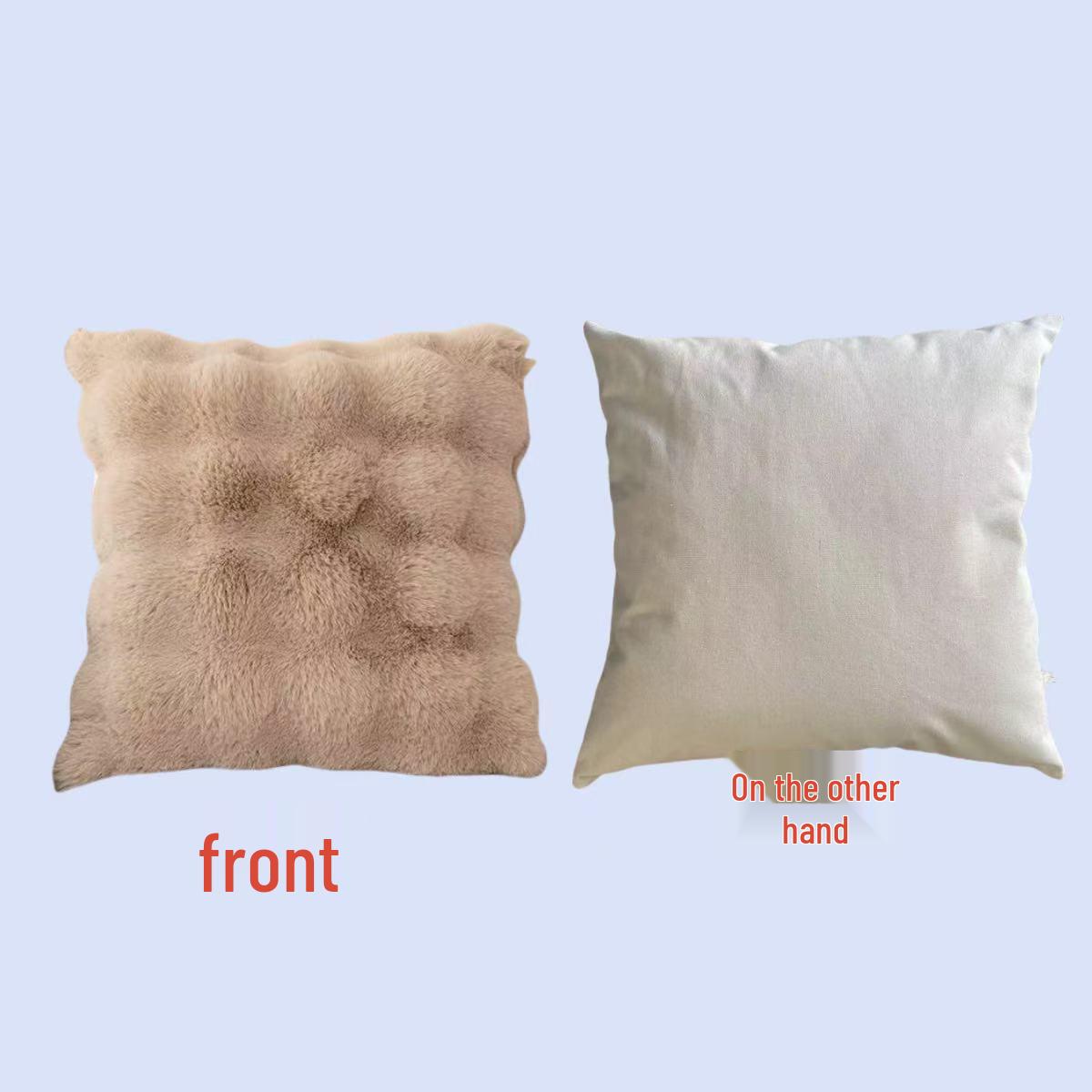 

French Modern Black & White Luxury Sofa Throw and Back Cushion Cover only