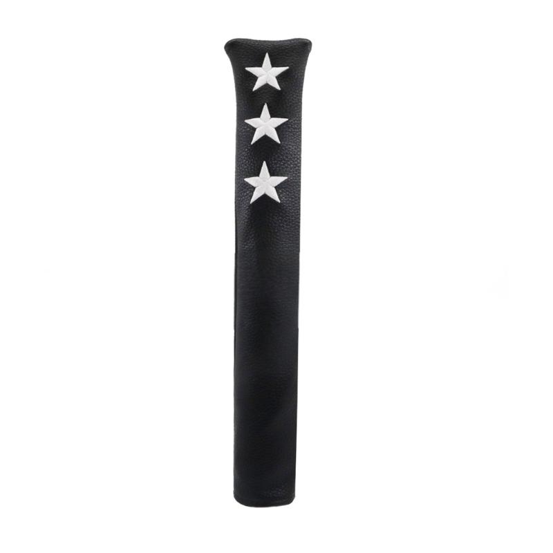 

Golf Club Head Cover PU Materials Star Texture Easyly Installation Durability For Training And Competition чорний