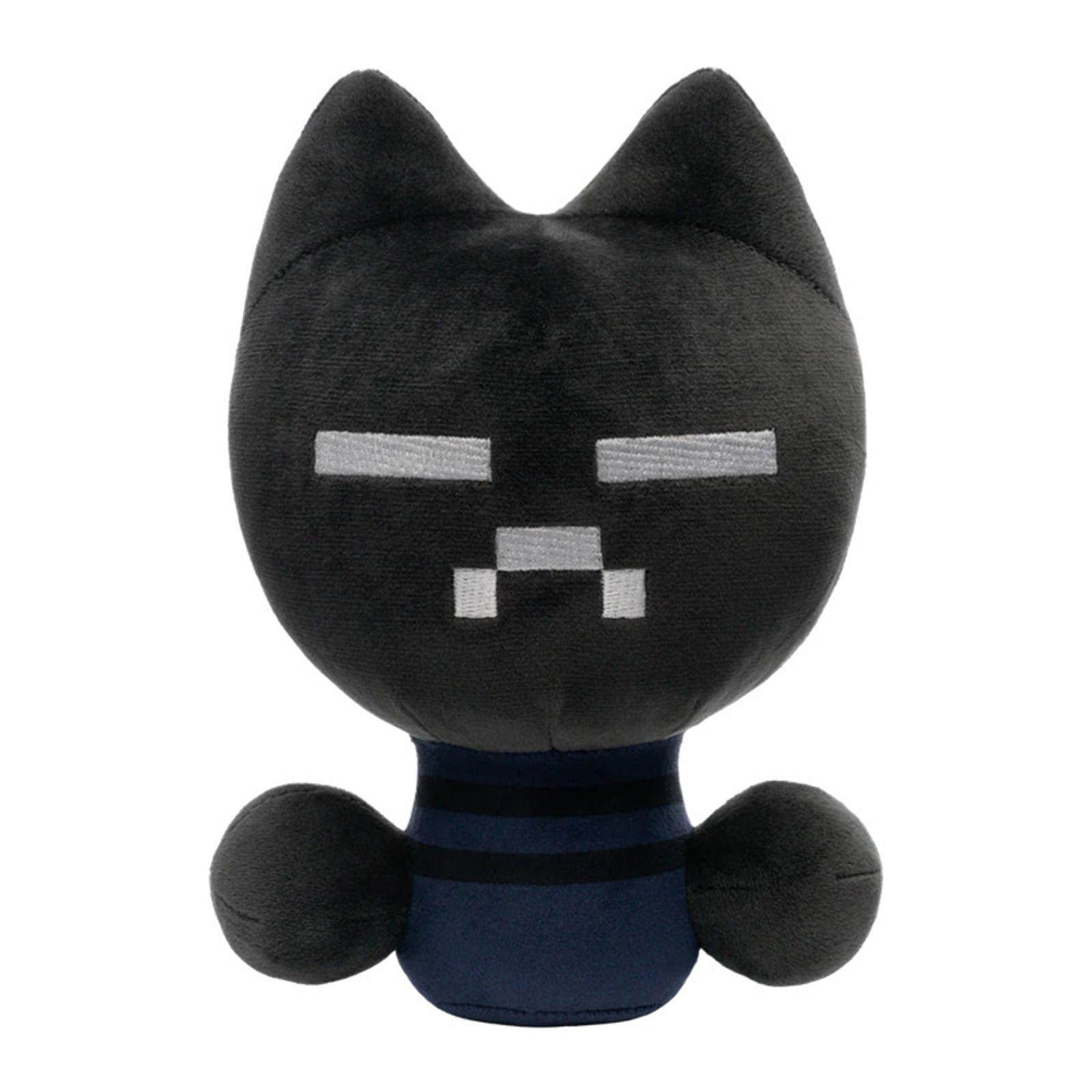 

Plush Soft Stuffed Toy Cat Character with Embroidered Facial Features and Rounded Limbs for Collectors and Home Display One Size