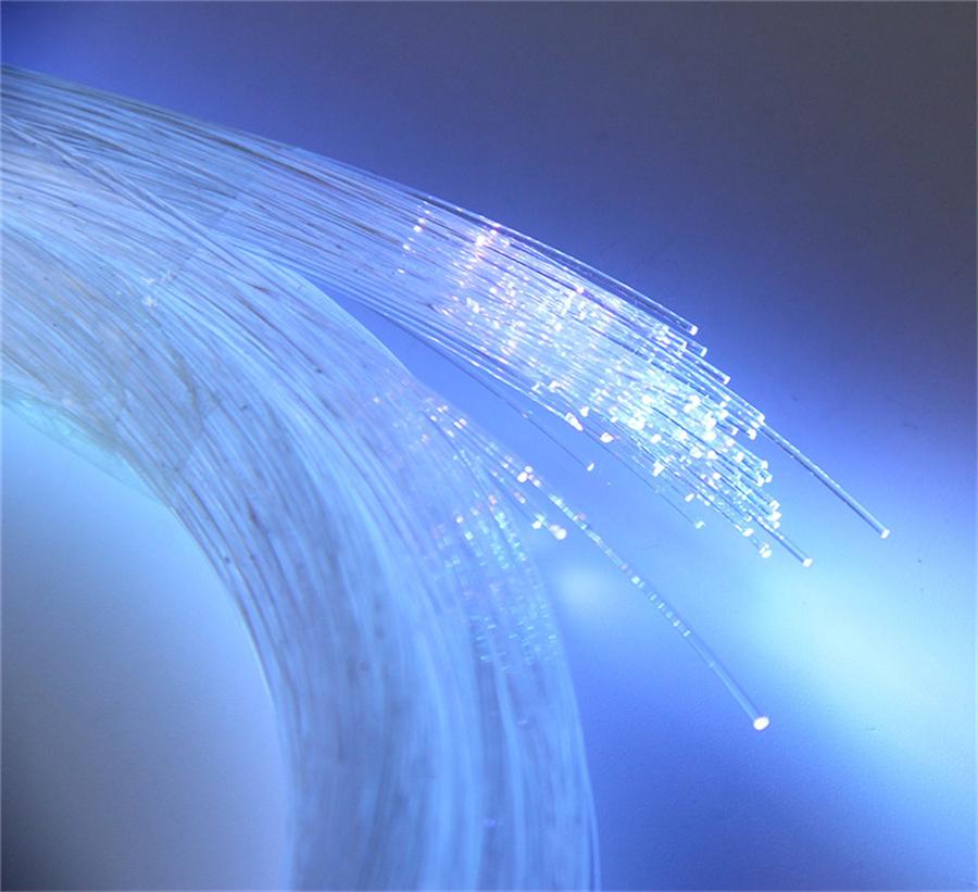 100 Pcs 0.75mmx3M End Glow Plastic Fiber Optic Cable Auto Car Ceiling Star Light